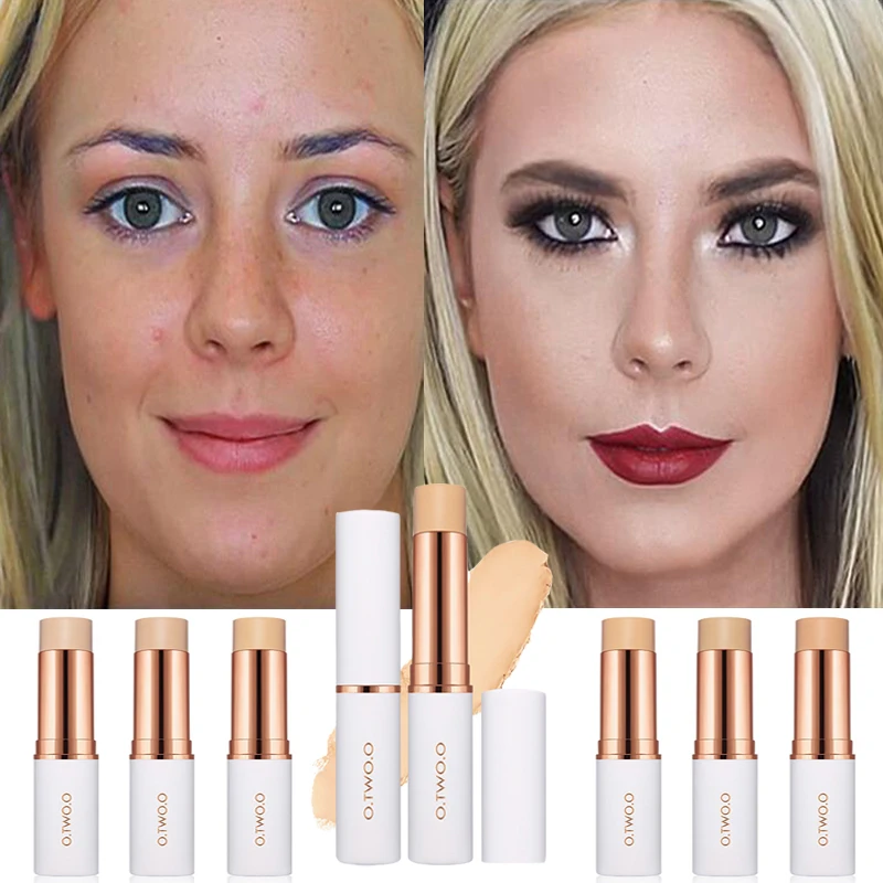 Консилер крем Палочка для макияжа лица основа 6 цветов Тени Матовая долговечная