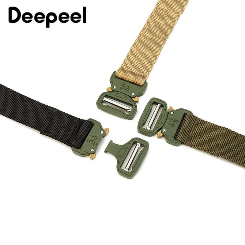 Deepeel 1 шт. 125x11 5/135/см армейский зеленый тактический Мужской ремень с