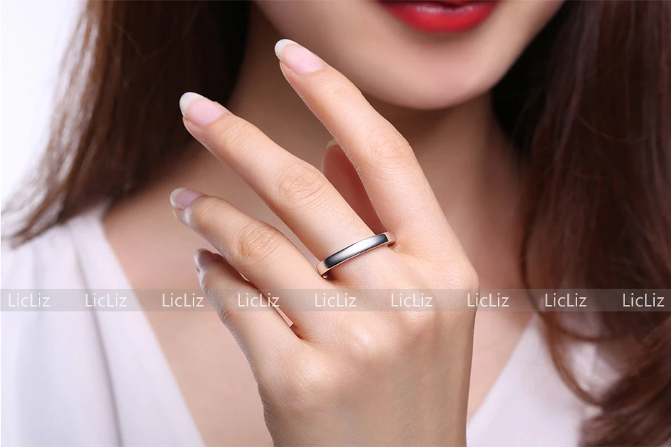 LicLiz, 925 пробы, серебряные, открытые, регулируемые, каффы, кольца для женщин, Круглый Круг, кольцо, ювелирное изделие, Anillos Plata 925 Para Mujer LR0323