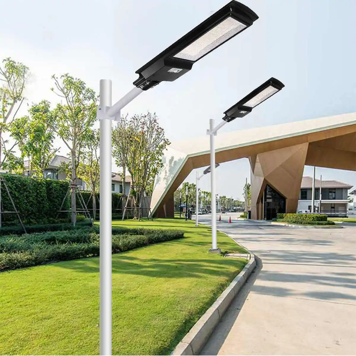 

936LED/1500W Solar Lamp Led Street Light Waterproof Outdoor Lighting Rador-Motion Wall Light with Remote Control for Garden Yard