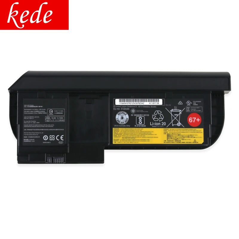 Kede Оригинальный аккумулятор для ноутбука Lenovo ThinkPad X230T X220T X230 Tablet 0A36317 45N1079 45N1077 45N1074
