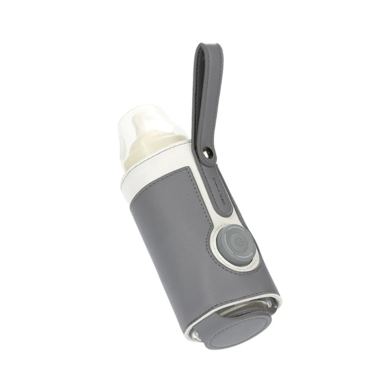 

USB Baby Bottle Warmer Infant Feeding Bottle Heating Insulation Cover Portable Travel Newborn Milk Warmer Thermostat Food