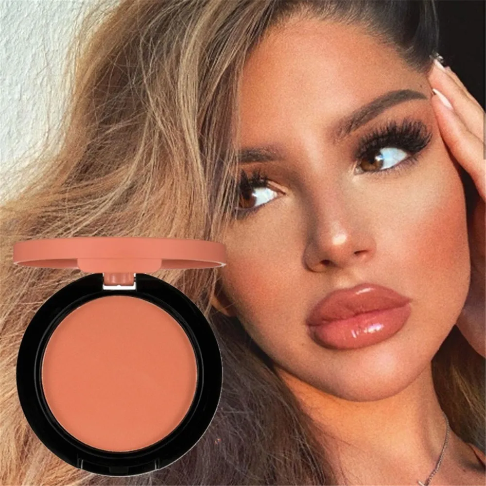 4 цвета румяна для макияжа натуральный Сияющий порошок Длительное Действие