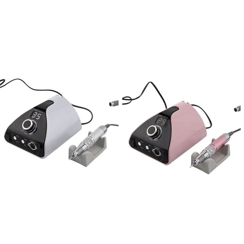 

Nail Drill 35000RPM Electric Nail File HD Display Metal Manicre Machine for Nail Art Equipment Nail Sander EU Plug