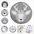 Мультяшные животные стильная Подушка детский игровой коврик игрушки ползающий ковер Скандинавская светящаяся подушка для детской комнаты декоративная игрушка фотореквизит