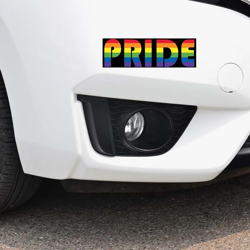 Модная Автомобильная наклейка Aliauto Pride Радужный декор для гомосексуалистов ПВХ с