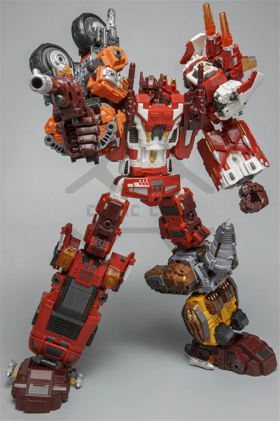 Comic Club трансформация Warbotron Wb 03 гонки Computron 5 в 1 набор тела перепечать фигурка