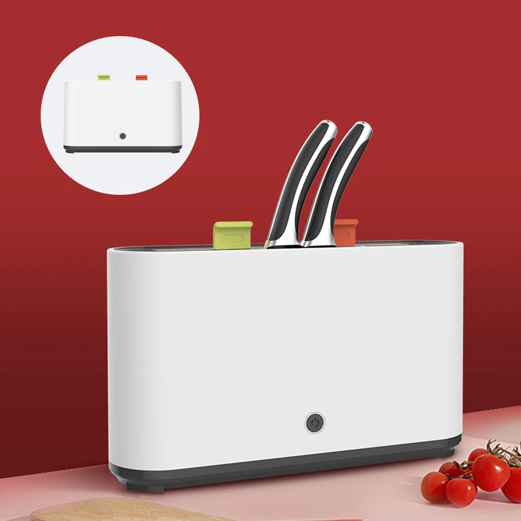 

Ultraviolet UV Irradiation Hot Air Drying Kitchen Utensil Holders with UV Automatic Sterilizer Disinfection