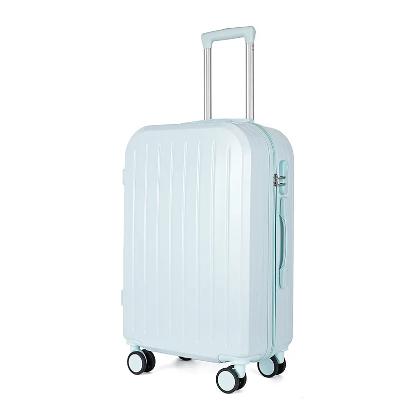 Light blue large business trip luggage  Lin004-468950
