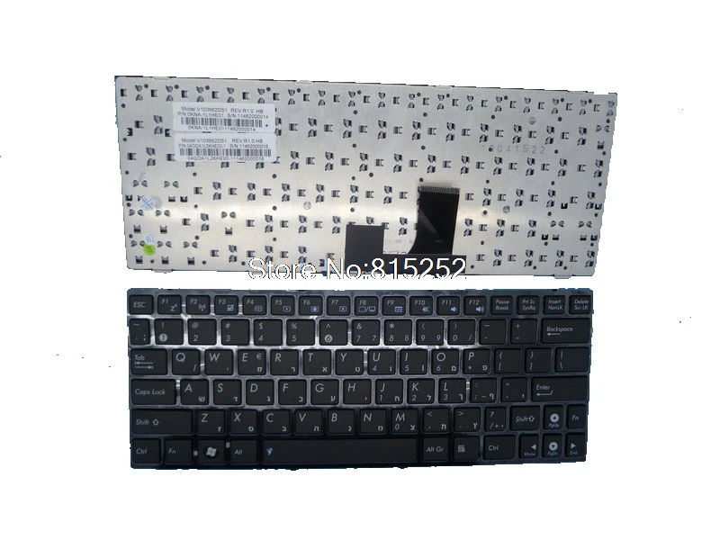 Клавиатура для ноутбука ASUS EPC 1005HA 1008PE 1002HA V103662DK1 0KNA-1L1BE01 04GOA1L2KBE00-1 V103662DS1 0KNA-1L1BG01 0KNA-1L1HE01