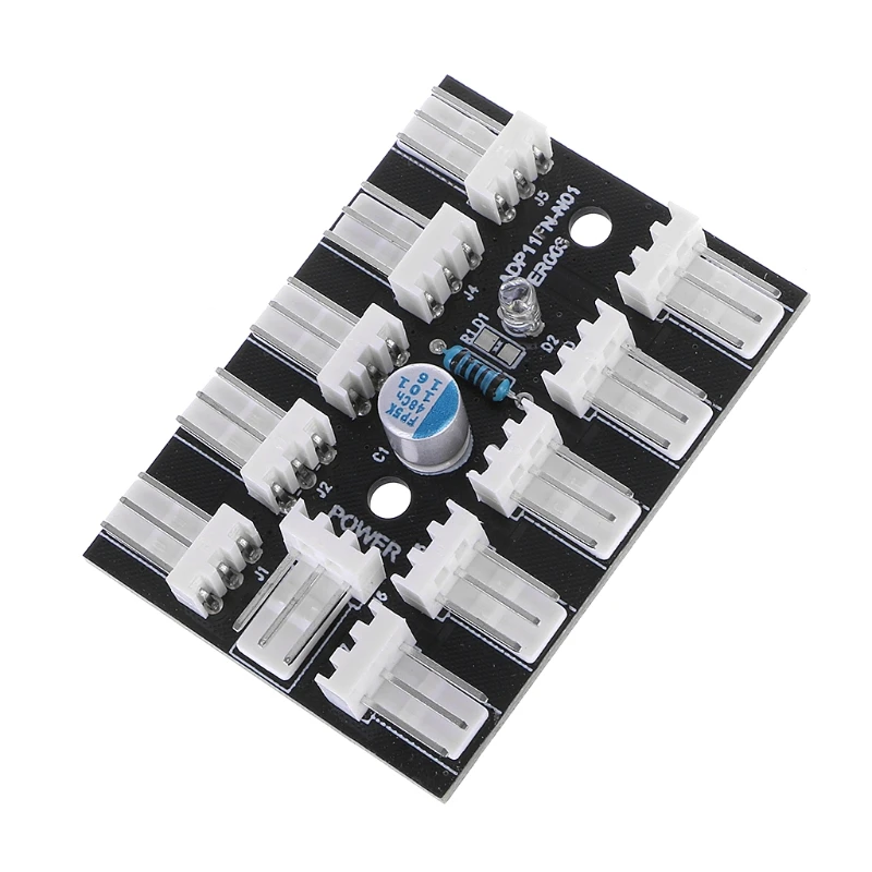 

10-Way 3-Pin PWM Fan Hub PC Host CPU Game Water Cooling Splitter Adapter Case B85B