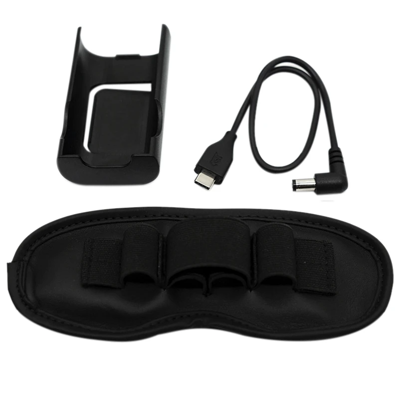 

Battery Power Cord+Back Clip Battery Box for DJI FPV Drone Glasses 30cm/1TF