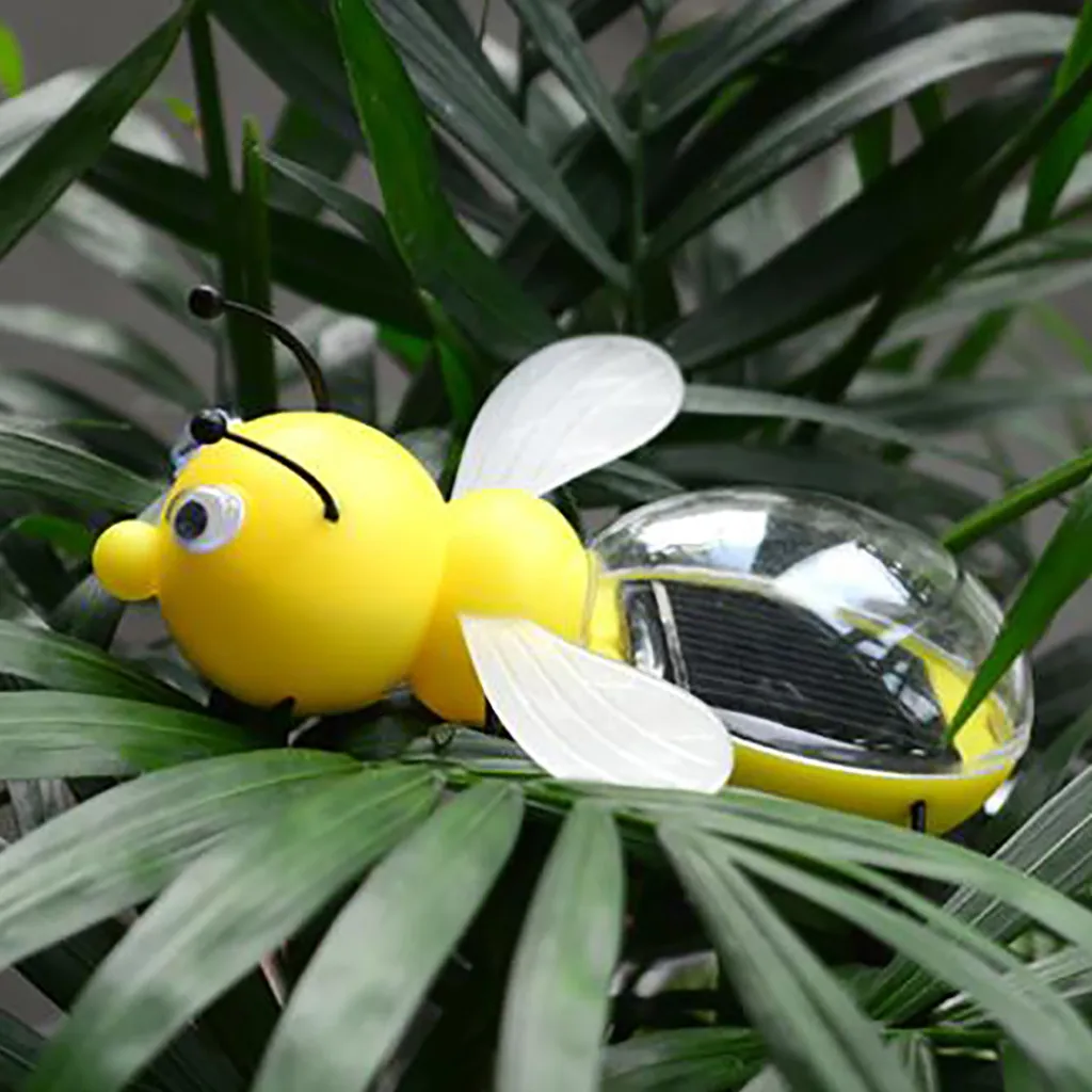 Милая пчела в форме насекомых забавная креативная игрушка на солнечной энергии