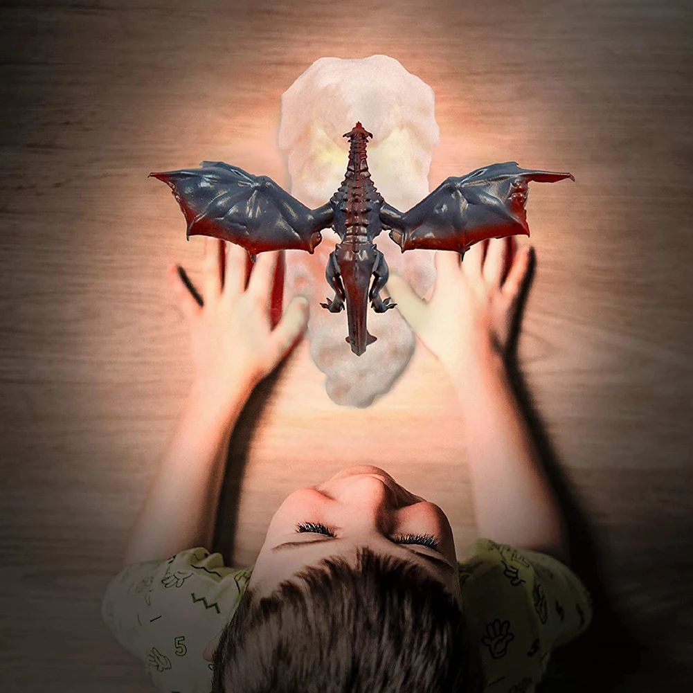 

СВЕТОДИОДНЫЙ ночник в виде огненного дракона с USB-зарядкой, 3D Печатный Настольный светильник в виде летающего дракона, домашний декоративны...