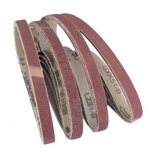 20 шт. шлифовальных лент 40Grit-120Grit Powerfile ленточные шлифовальные ремни 13 мм x 457 мм для абразивного инструмента