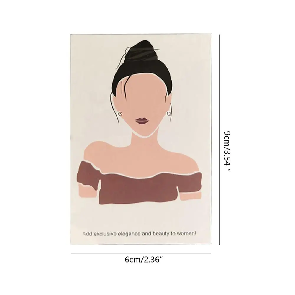 

Fashion 6x9cm 100pcs Drop Earrings Display Card Earrings Dangle Stud Card Top Grade Women Earrings Paper Card Holders