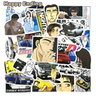 Классические аниме наклейки Initial D для ноутбука, мотоцикла, скейтборда, багажа, холодильника, ноутбука, игрушки, 103050 шт.