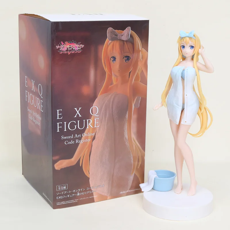 3 in box 18-23 см аниме Fate/Stay Night Saber tohsaka Rin Sword Art онлайн AsunaYuuk Sinon Алиса киригая Suguha халат ver фигурка игрушка - Цвет: 3 in box