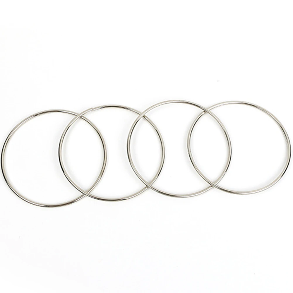 4PCS/Set Magician Magic Prop Stage Street Performance Trick Linking Ring Show Metal Toys Fun | Игрушки и хобби