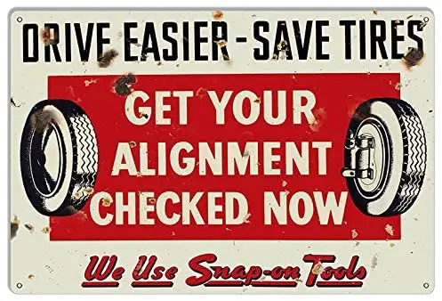 

ArtFuzz Snap On Tools Reproduction Garage Shop Metal Sign 20x30cm