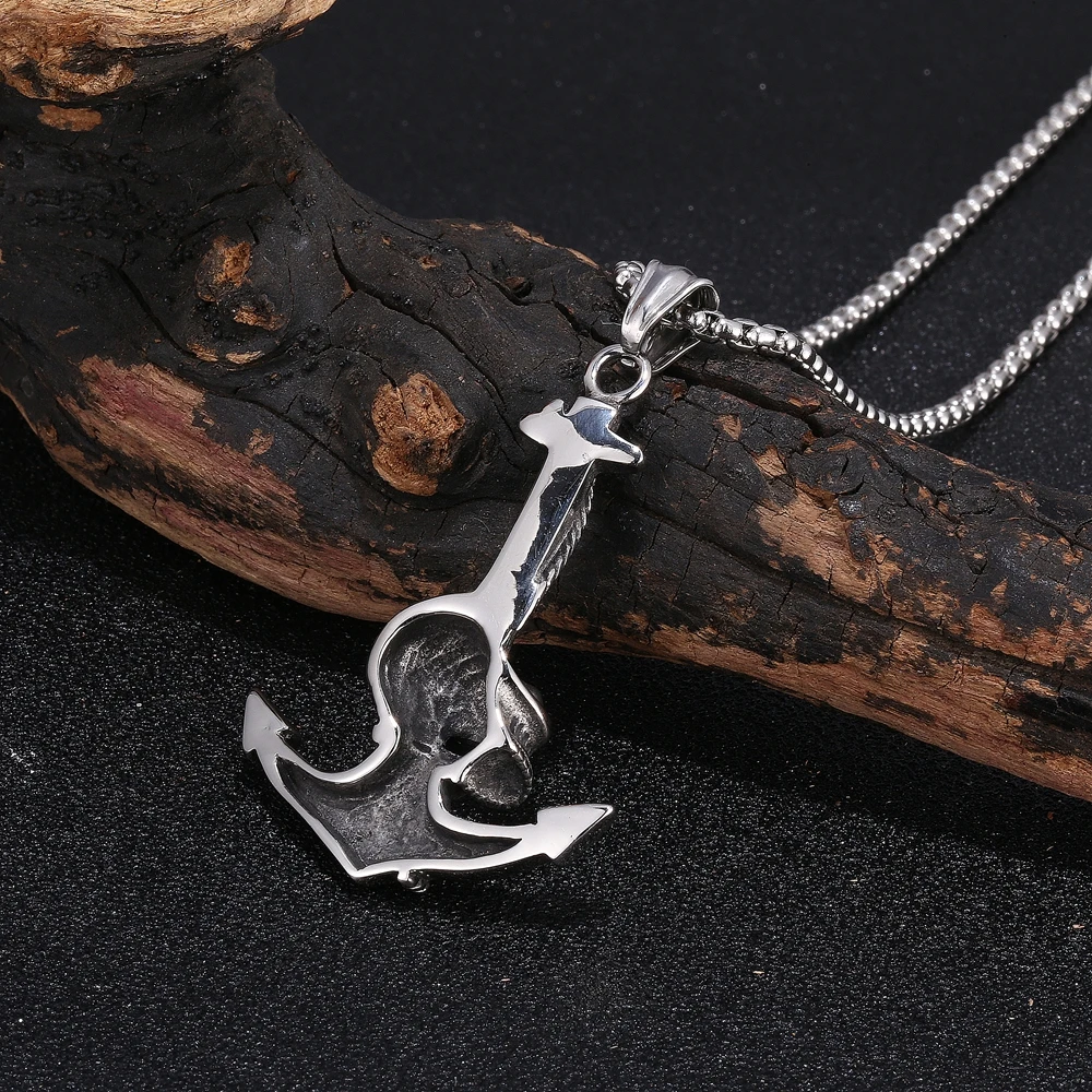 Подвеска Ожерелье s из нержавеющей стали звено крепление цепи череп кулон