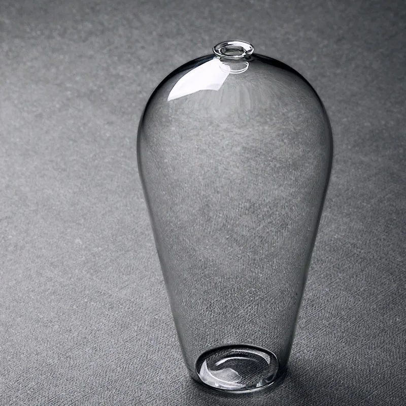 Стеклянная Цветочная ваза в японском стиле традиционном китайском Современная