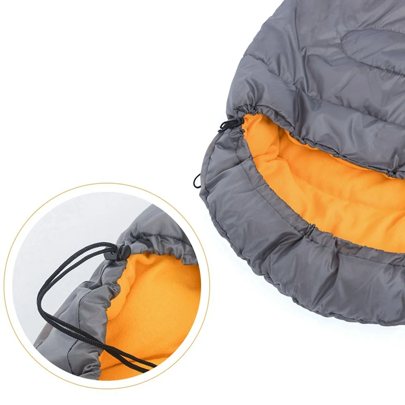 Envelope Pet Sleeping Bag Warm Fleece Lined Waterproof Wear-resistant Dog Bed For Traveling Camping Outdoor | Дом и сад