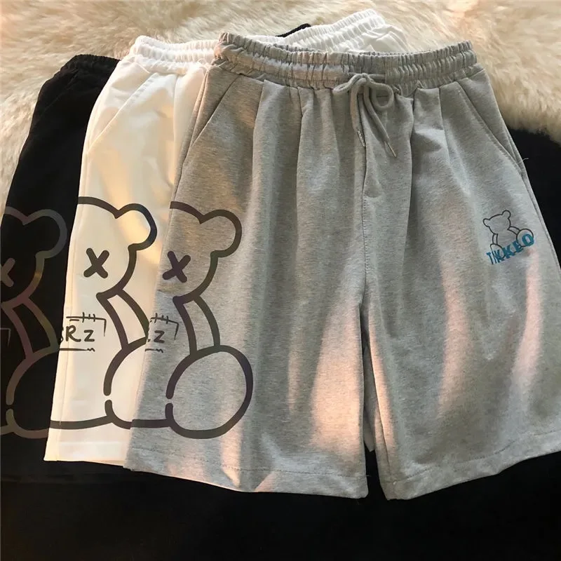 

Шорты женские светоотражающие с завышенной талией, из 100% хлопка