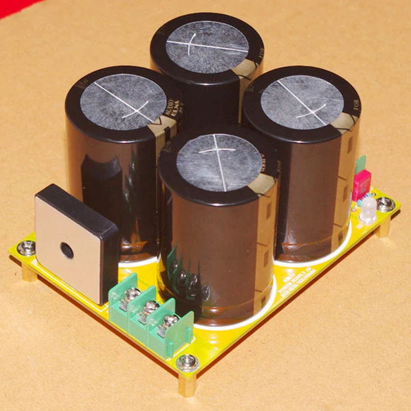 

YWJJX Finished Board Compatible With Diameter 35MM Capacitor Single-Bridge Rectifier Filter Power Amplifier Power Board