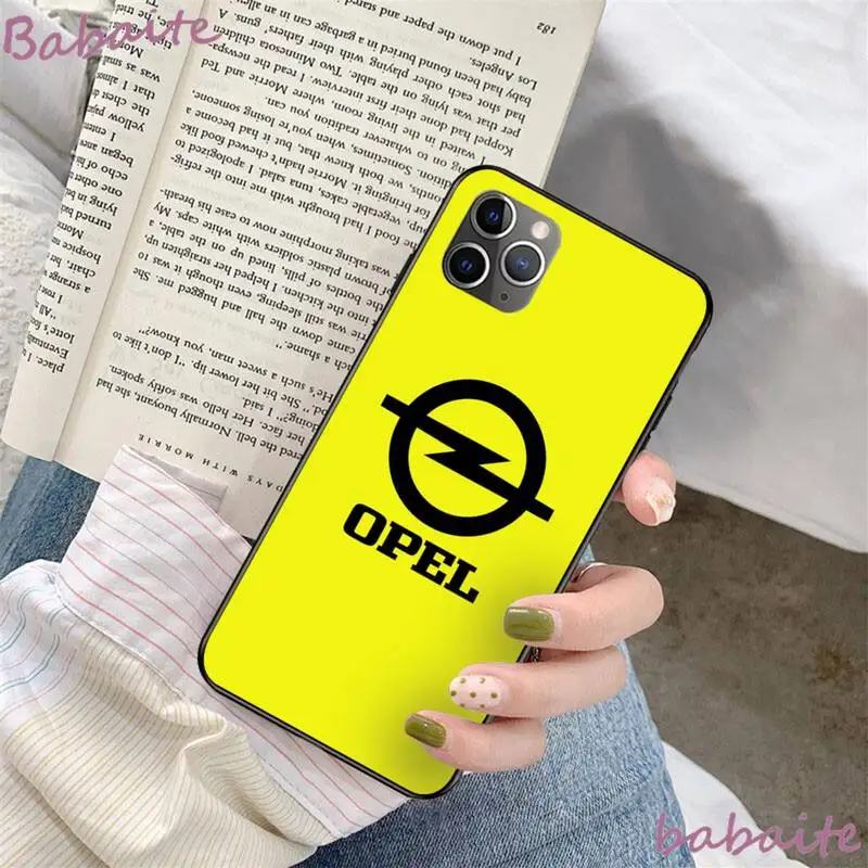 

Babaite new Opel Astra car Painted Phone Case for iPhone 8 7 6 6S Plus X XS MAX 5 5S SE XR 11 11pro promax