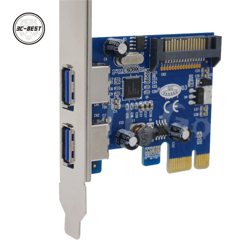 2 порта usb 30 pci express pci e адаптер карты пе
