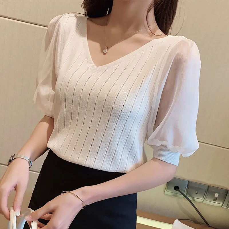 

T-shirts Casual Tee Tops Summer Short Sleeve Female T shirt Women Clothing one