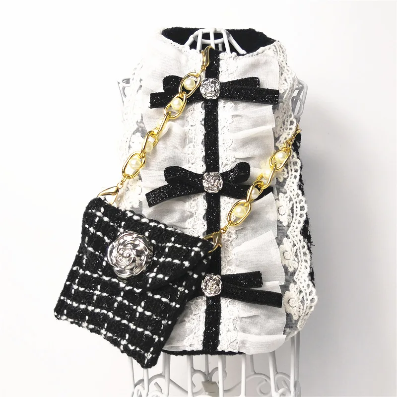 Роскошные модные женские Стиль Чихуахуа жилетка для собаки одежда собак