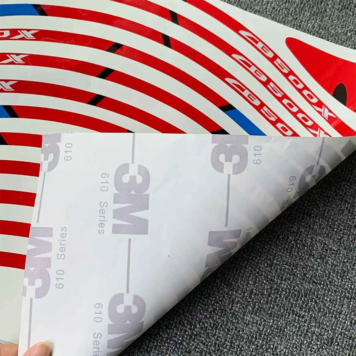 Набор модификаций логотипа 3 м наклейки на обод мотоцикла пленка колесо