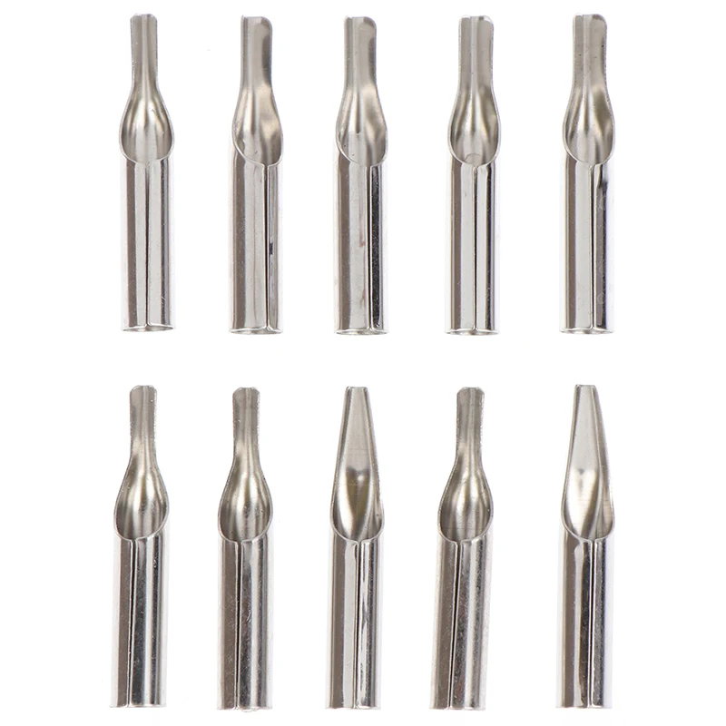 10 шт./компл. Нержавеющая сталь наконечники для тату комплект татуировки Насадка