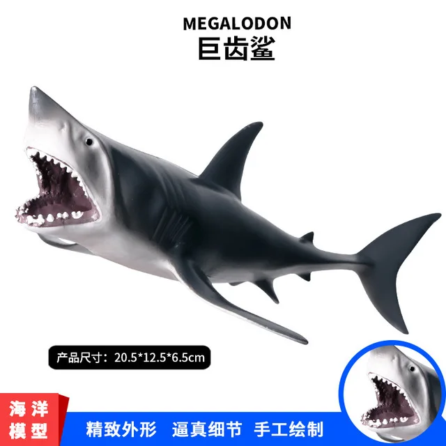 Горячая фильм Megalodon Морская жизнь Морские животные кит Акула мегалодон подвижная