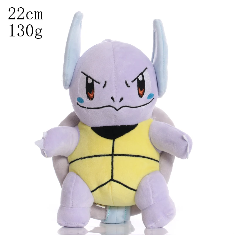 

5 шт./лот TAKARA TOMY Pokemon 22 см Wartortle плюшевые игрушки куклы Мягкие игрушки для детей Подарки