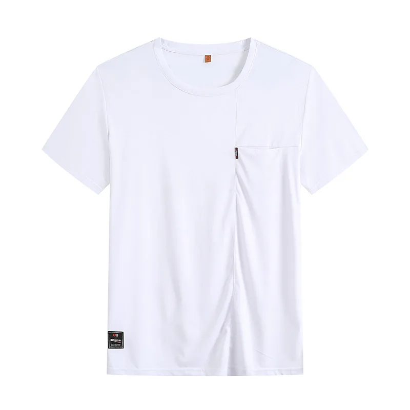 

Summer 2021 new men's youth fat plus size fashionable casual round neck short sleeve T-shirt