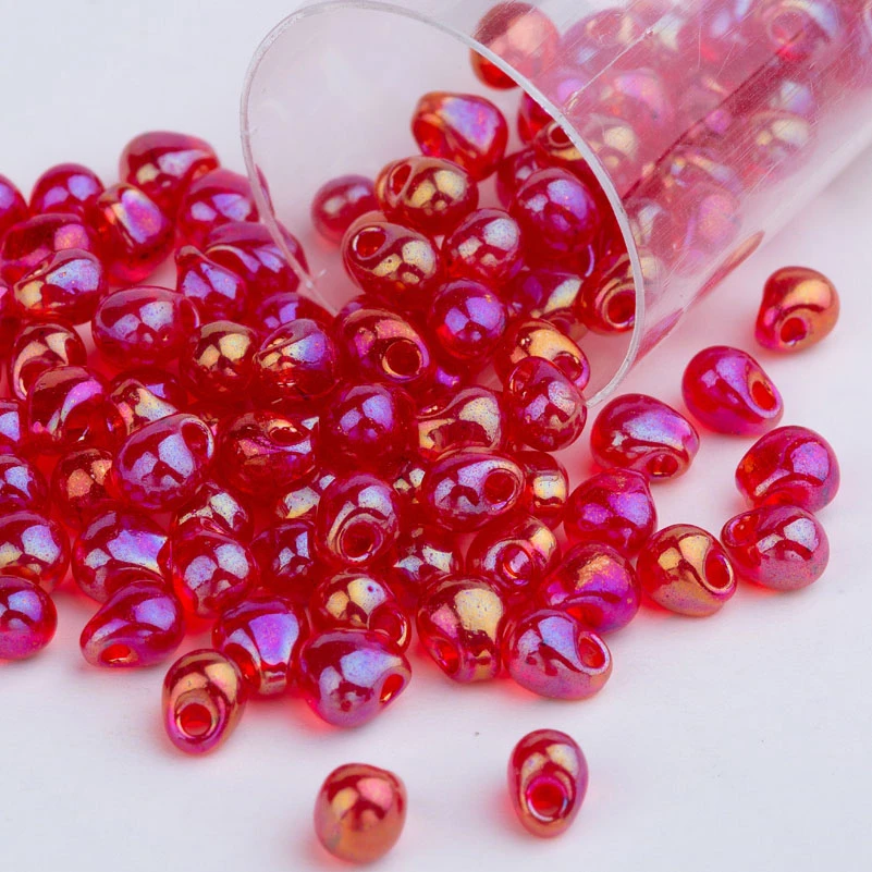 

Taidian Miyuki Drop Seedbeads 3.4mm For Diy Handmade Jewelry Making Women's Gift Bracelet Necklaces Капли 10g/20g/Bag
