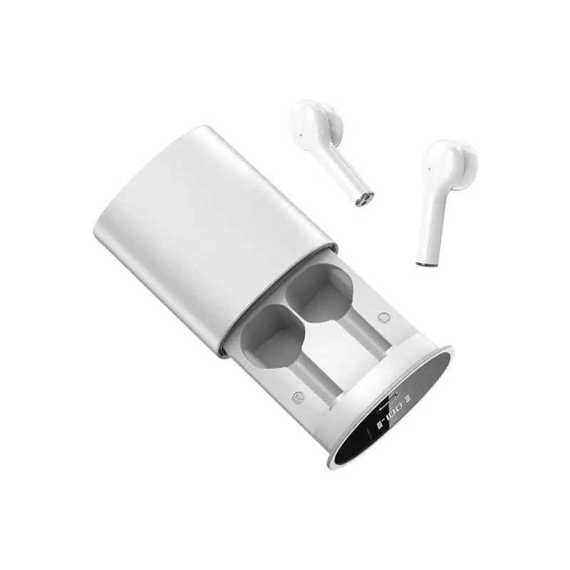 

2021 T7 Metal Digital Display TWS Bluetooth Headset HIFI Sound Quality In-ear Pop-up Window Wireless Headset 5.0 Fone Bluetooth