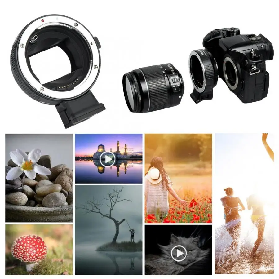 Переходное кольцо для объектива Commlite фотоаппарата Sony E A9 A7RIII A7RII|Адаптеры