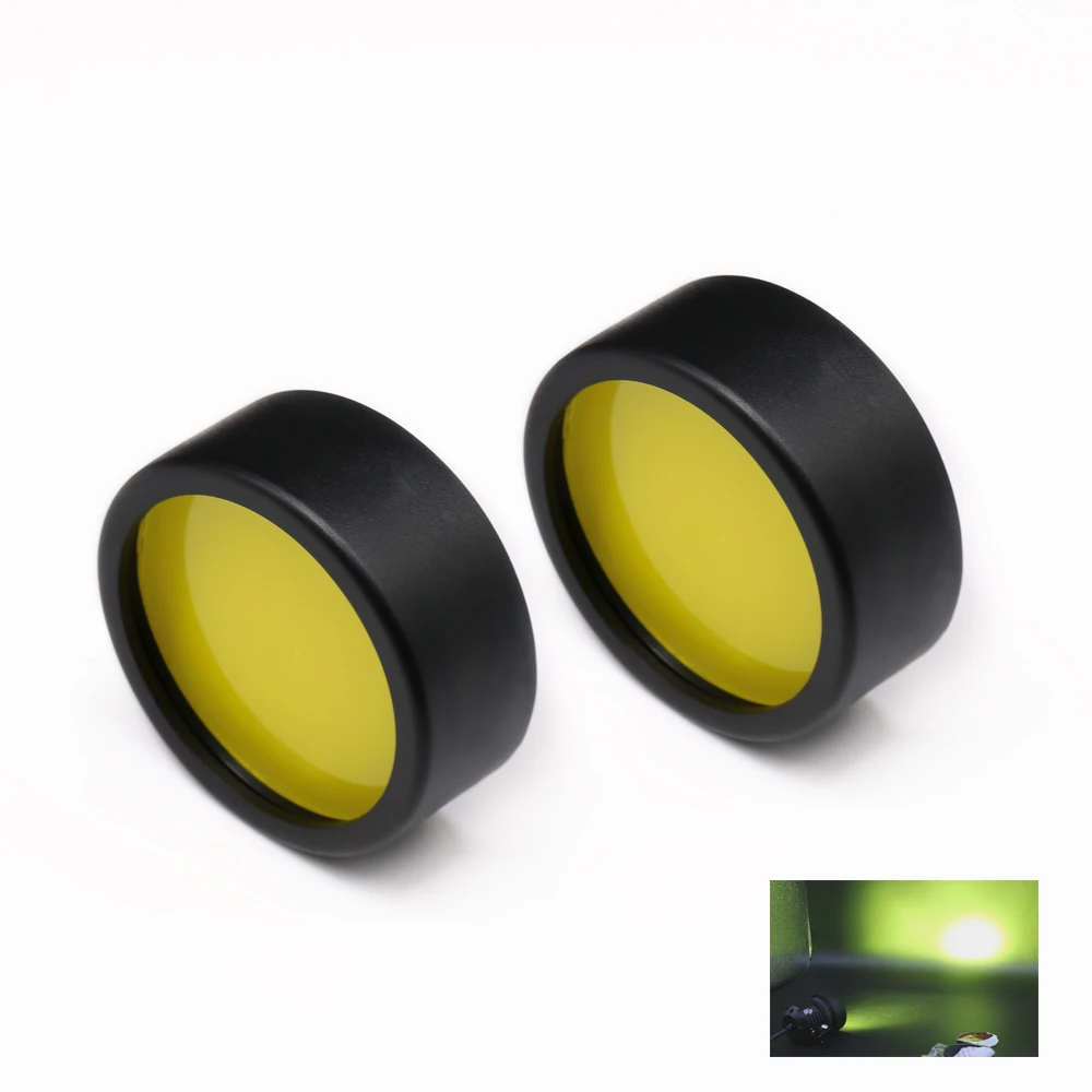 Белый/желтый мотоциклетный светодиодный головной светильник вспомогательная