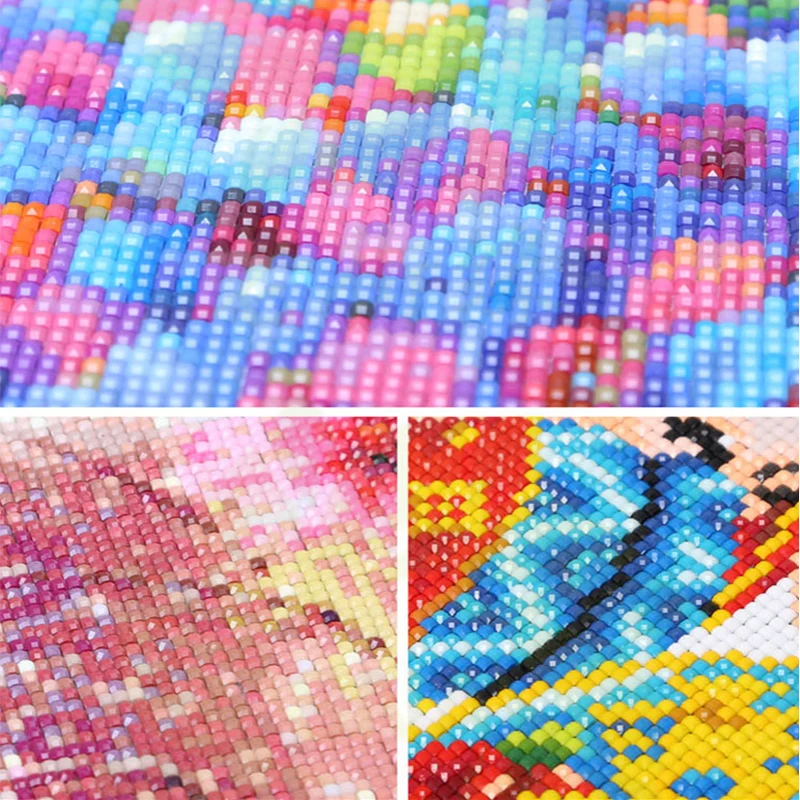 DIY алмазная живопись линейка вышивка 5D квадратная дрель стальная точечные