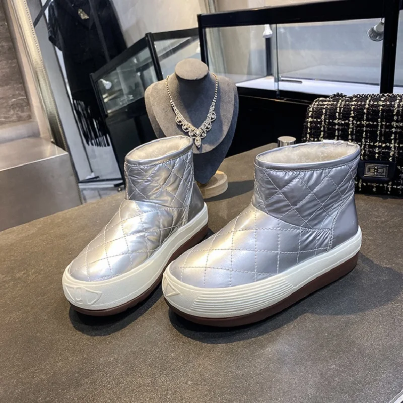 Кожа Женские ботинки увеличивающие рост 2020 зимняя обувь новые спортивные