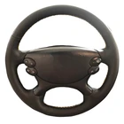 Чехол рулевого колеса автомобиля для Mercedes Benz E-Class W211 E230 E350 E280 CLS-Class CLS 350 500 G AMG SL, покрытие из микрофибры и кожи