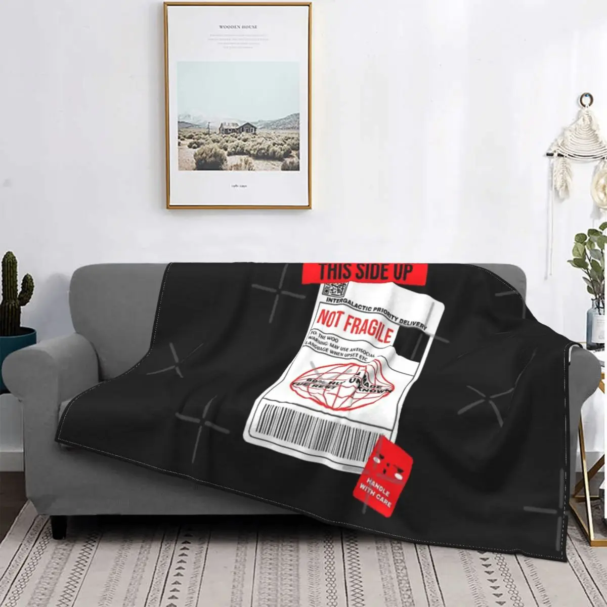 

Manta с этикеткой из улицы, colcha de cama a cuadros, fundas de lino, Sudadera с капучинатором