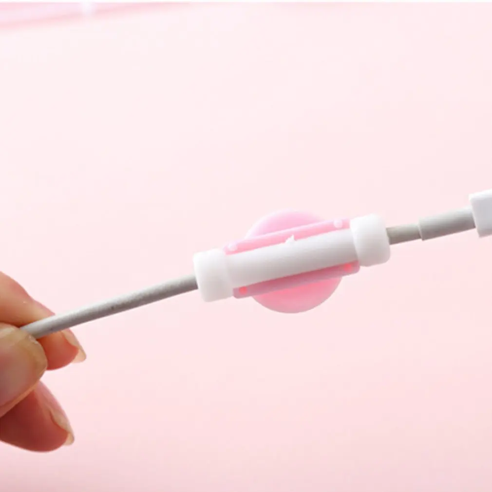 Милые животные кабель протектор укус для Iphone Битер usb Собака Панда мобильный в