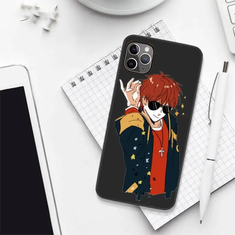 

707 Mystic Messenger Anime Phone Case for iPhone 12 11 mini pro XS MAX 8 7 6 6S Plus X 5S SE 2020 XR