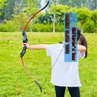 Рекурсивный лук и стрелы 15-20 фунтов, набор для молодых людей, тренировочный прямой лук, лук для стрельбы