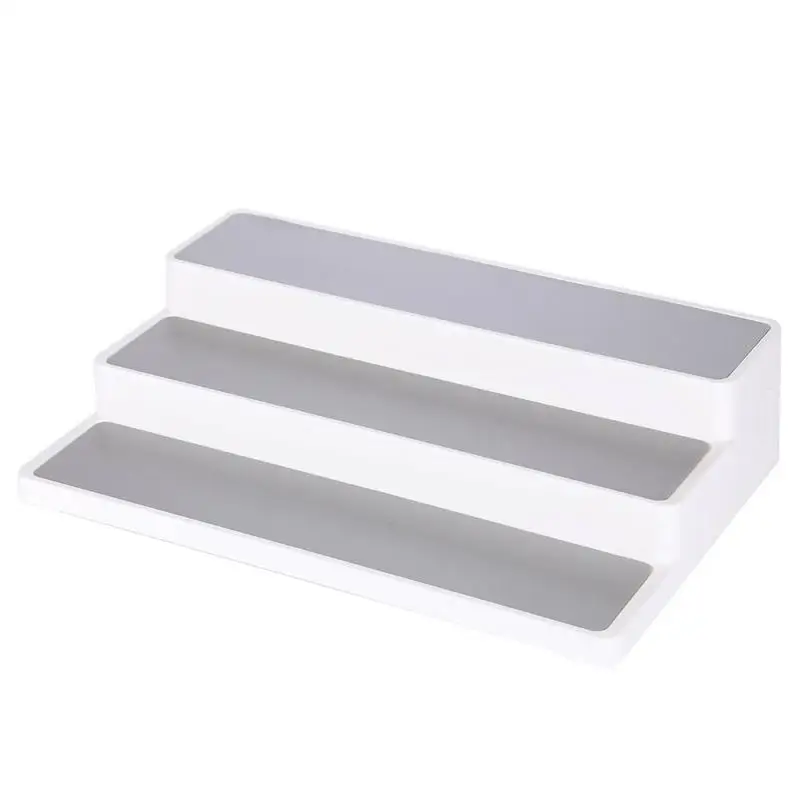 hot sale shelves with levels spice shelf kitchen shelf storage organizer 3 level stepped rack cabinet type home storage shelf free global shipping